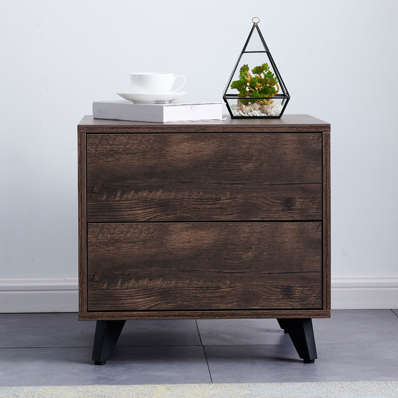 15.74" Wide Contemporary Accent Chest with Drawers Rectangle Wood Chest Walnut 2 Clearhalo 'Cabinets & Chests' 'cabinets_chests' 'furn' 'furn_cabinets_chests' 'Furniture' 'Living Room Furniture' 5603826