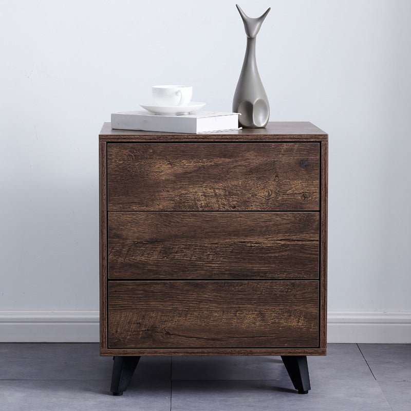 15.74" Wide Contemporary Accent Chest with Drawers Rectangle Wood Chest Walnut 3 Clearhalo 'Cabinets & Chests' 'cabinets_chests' 'furn' 'furn_cabinets_chests' 'Furniture' 'Living Room Furniture' 5603829
