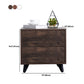 15.74" Wide Contemporary Accent Chest with Drawers Rectangle Wood Chest Clearhalo 'Cabinets & Chests' 'cabinets_chests' 'furn' 'furn_cabinets_chests' 'Furniture' 'Living Room Furniture' 5603840