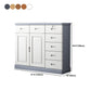Contemporary Rectangle Accent Cabinet with Drawers Wood Storage Cabinet Clearhalo 'Cabinets & Chests' 'cabinets_chests' 'furn' 'furn_cabinets_chests' 'Furniture' 'Living Room Furniture' 5603861