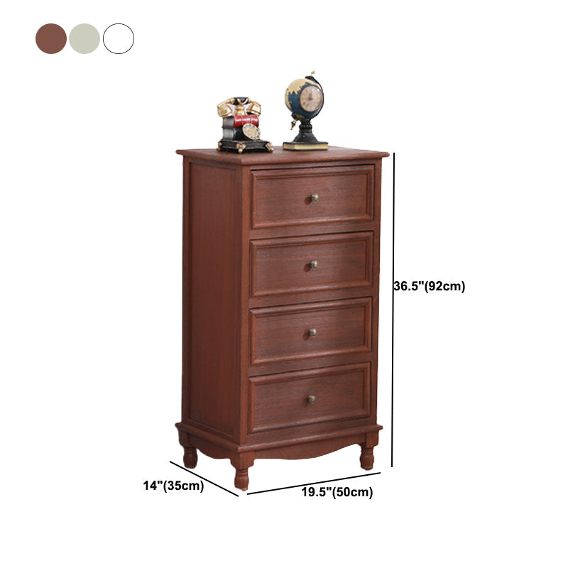 Contemporary Rectangle Accent Chest with Drawers 13.77" Wide Wood Chest Clearhalo 'Cabinets & Chests' 'cabinets_chests' 'furn' 'furn_cabinets_chests' 'Furniture' 'Living Room Furniture' 5603879