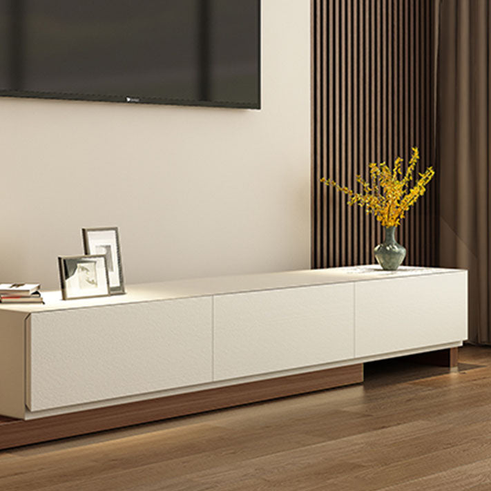 3-Drawer Floor-standing TV Stand Movable Wooden TV Stand Console , 16.5" D X 11.5" H Clearhalo 'furn' 'furn_tv_stands_entertainment_centers' 'Furniture' 'Living Room Furniture' 'TV Stands & Entertainment Centers' 'TV Stands & Media Storage Furniture' 'tv_stands_entertainment_centers' 5604066