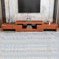 Solid Wood TV Stand Modern Adjustable TV Stand Console with Drawers 71"L x 14"W x 16.5"H Dark Khaki Clearhalo 'furn' 'furn_tv_stands_entertainment_centers' 'Furniture' 'Living Room Furniture' 'TV Stands & Entertainment Centers' 'TV Stands & Media Storage Furniture' 'tv_stands_entertainment_centers' 5604081