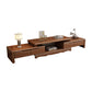 Solid Wood TV Stand Modern Adjustable TV Stand Console with Drawers Clearhalo 'furn' 'furn_tv_stands_entertainment_centers' 'Furniture' 'Living Room Furniture' 'TV Stands & Entertainment Centers' 'TV Stands & Media Storage Furniture' 'tv_stands_entertainment_centers' 5604084