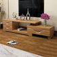 Solid Wood TV Stand Modern Adjustable TV Stand Console with Drawers 47"L x 14"W x 17"H Natural Clearhalo 'furn' 'furn_tv_stands_entertainment_centers' 'Furniture' 'Living Room Furniture' 'TV Stands & Entertainment Centers' 'TV Stands & Media Storage Furniture' 'tv_stands_entertainment_centers' 5604091