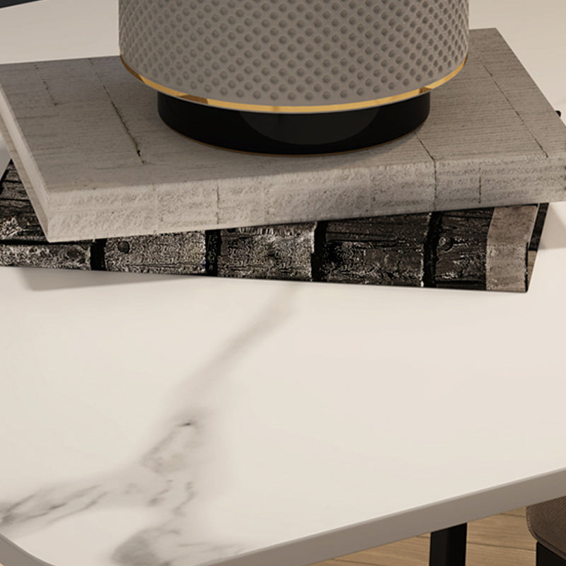 19,6 "tavolo da parte superiore in ardeggio quadrata moderna alta