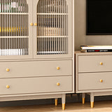 16" D Modern TV Stand Wooden Closed Storage Media Console with 2 Drawers and 1 Door Clearhalo 'furn' 'furn_tv_stands_entertainment_centers' 'Furniture' 'Living Room Furniture' 'TV Stands & Entertainment Centers' 'TV Stands & Media Storage Furniture' 'tv_stands_entertainment_centers' 5604177