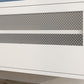 Modern Style Metal TV Stand Enclosed Storage TV Console,46.46"L x 15.74"W x 23.62"H Clearhalo 'furn' 'furn_tv_stands_entertainment_centers' 'Furniture' 'Living Room Furniture' 'TV Stands & Entertainment Centers' 'TV Stands & Media Storage Furniture' 'tv_stands_entertainment_centers' 5604212