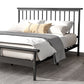39.37 "H Standaard bed spraakmakende bed met hoofdeinde en voetbord