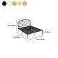 Open-Frame Bed,47.24" H Arched Headboard Slat Bed with Metal Legs Clearhalo 'Bedroom Furniture' 'Beds' 'furn' 'furn_beds' 'Furniture' 5604399