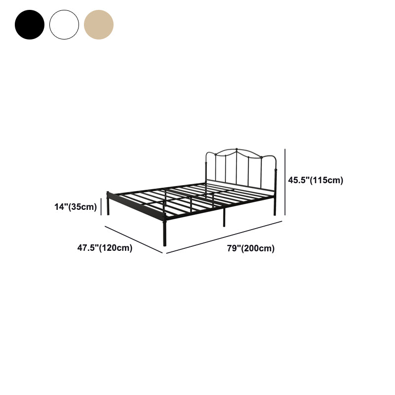 Verstelbare hoogte van het lattenbed met open-frame Camelback-hoofdeinde
