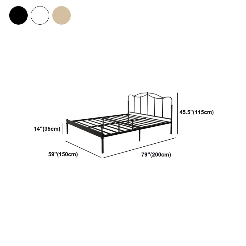 Verstelbare hoogte van het lattenbed met open-frame Camelback-hoofdeinde