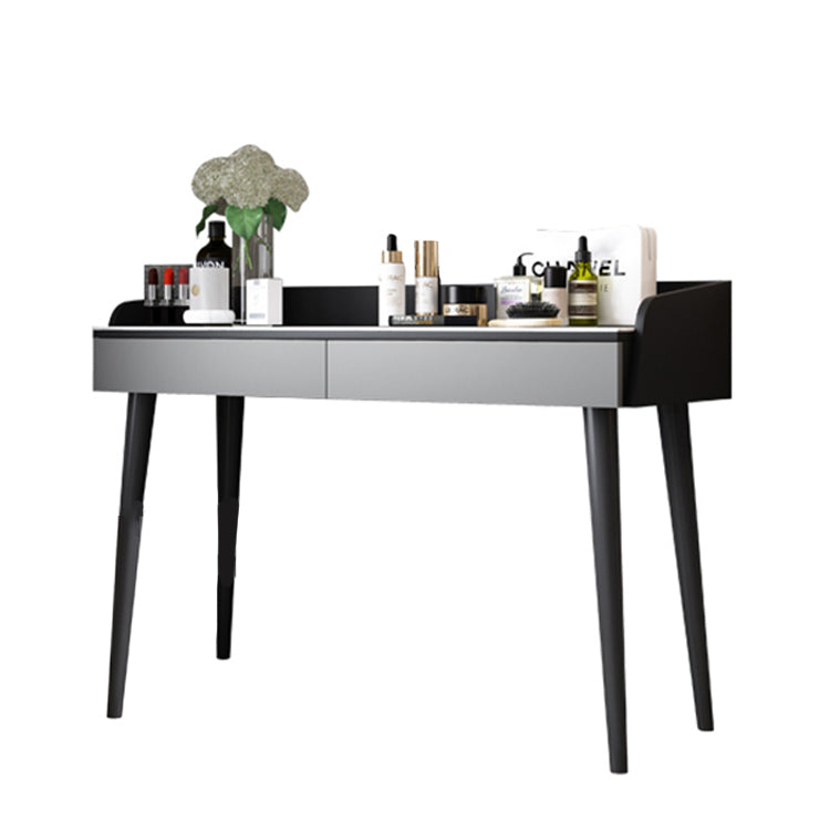 Vanity in legno ingegnerizzato contemporaneo 37,8 "H Vanity set con sgabello