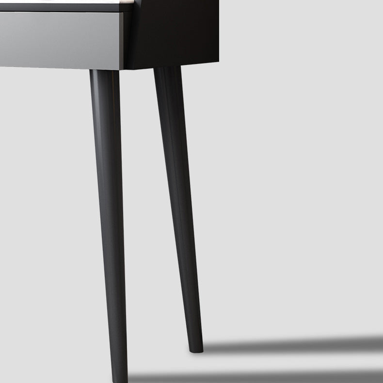 Vanity in legno ingegnerizzato contemporaneo 37,8 "H Vanity set con sgabello