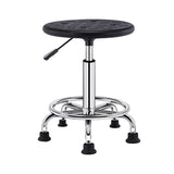 Modern Adjustable Rotatable Counter Stool Steel Laboratory Bar Stool with Leather Cushion Clearhalo 'Bar Furniture' 'Bar Stools' 'bar_stools' 'furn' 'furn_bar_stools' 'Furniture' 'Kitchen & Dining Furniture' 5604949