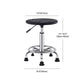 Modern Adjustable Rotatable Counter Stool Steel Laboratory Bar Stool with Leather Cushion Clearhalo 'Bar Furniture' 'Bar Stools' 'bar_stools' 'furn' 'furn_bar_stools' 'Furniture' 'Kitchen & Dining Furniture' 5604956