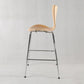 Modern Armless Backrest Bar Stool Wood Kitchen Bar Stool with 4 Metal Legs Clearhalo 'Bar Furniture' 'Bar Stools' 'bar_stools' 'furn' 'furn_bar_stools' 'Furniture' 'Kitchen & Dining Furniture' 5604984