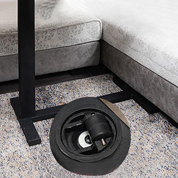 Scrivania da 26,4 pollici per la scrivania regolabile a quattro tono con ruote da ufficio