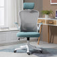 High / Mid Back Bureau stoel Gray Mesh Desk -stoel met wielen