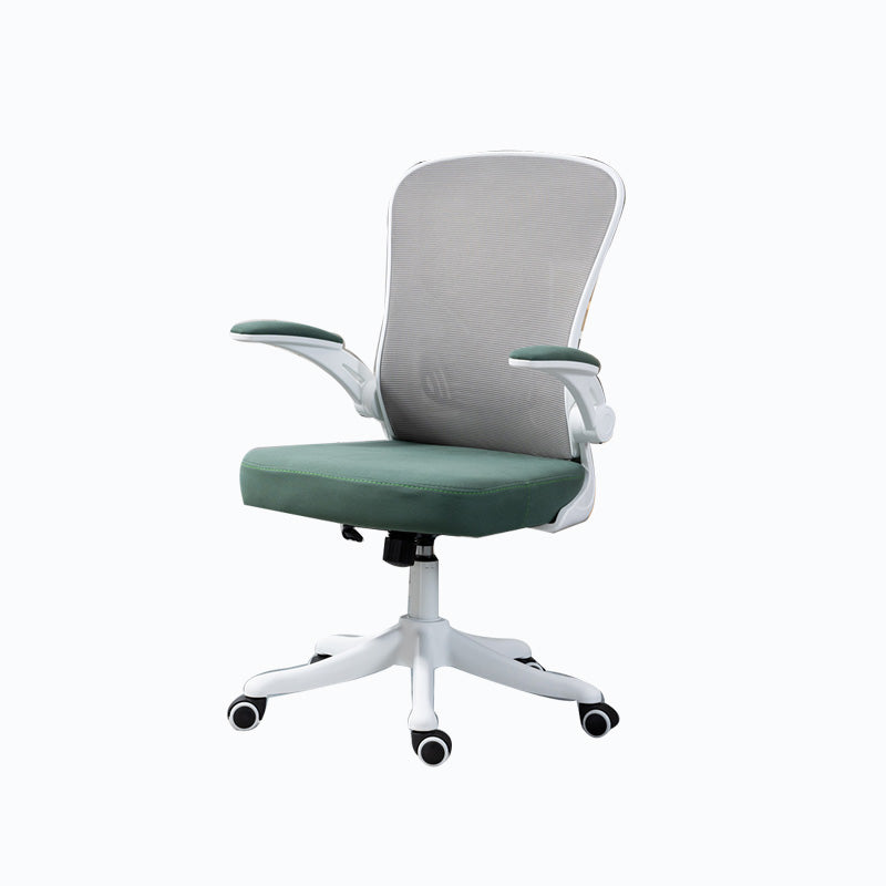 High / Mid Back Bureau stoel Gray Mesh Desk -stoel met wielen