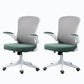 High / Mid Back Bureau stoel Gray Mesh Desk -stoel met wielen