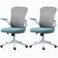 High / Mid Back Bureau stoel Gray Mesh Desk -stoel met wielen