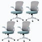 High / Mid Back Bureau stoel Gray Mesh Desk -stoel met wielen