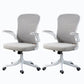 High / Mid Back Bureau stoel Gray Mesh Desk -stoel met wielen