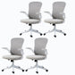 High / Mid Back Bureau stoel Gray Mesh Desk -stoel met wielen