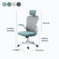 High / Mid Back Bureau stoel Gray Mesh Desk -stoel met wielen