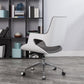 High / Mid Back Office Chair Grey Upholstered Desk Chair with Wheels Clearhalo 'furn' 'furn_office_chair' 'Furniture' 'Office Chairs' 'Office Furniture' 'office_chair' 5608599