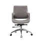 High / Mid Back Office Chair Grey Upholstered Desk Chair with Wheels Clearhalo 'furn' 'furn_office_chair' 'Furniture' 'Office Chairs' 'Office Furniture' 'office_chair' 5608600