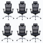 High Back Office Chair Mesh Desk Chair with Headrest and Wheels