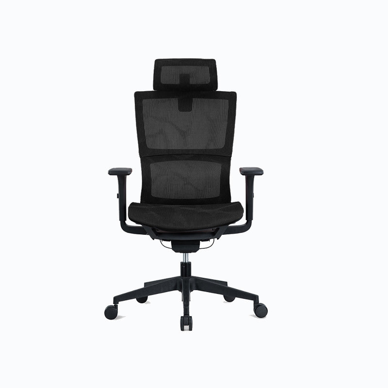 High Back Office Chair Mesh Desk Chair with Headrest and Wheels