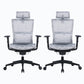 High Back Office Chair Mesh Desk Chair with Headrest and Wheels