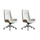 High Back Leather Office Chair Rotatable Desk Chair with Wheels