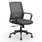 High / Mid Back Bureau Stoel Zwart Mesh Rotatable Desk -stoel met wielen