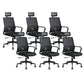 High / Mid Back Office Chair Black Mesh Rotatable Desk Chair with Wheels