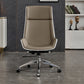 High Back Office Chair Rotatable Leather Desk Chair with Wheels Clearhalo 'furn' 'furn_office_chair' 'Furniture' 'Office Chairs' 'Office Furniture' 'office_chair' 5608734