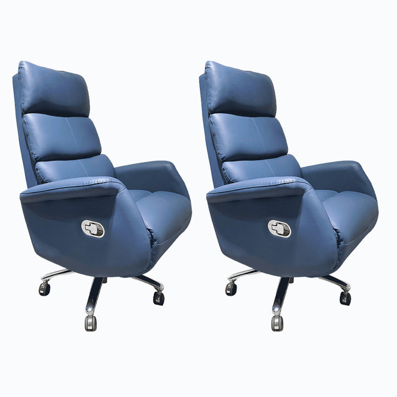 Silla alta para la oficina trasera con ruedas con ruedas