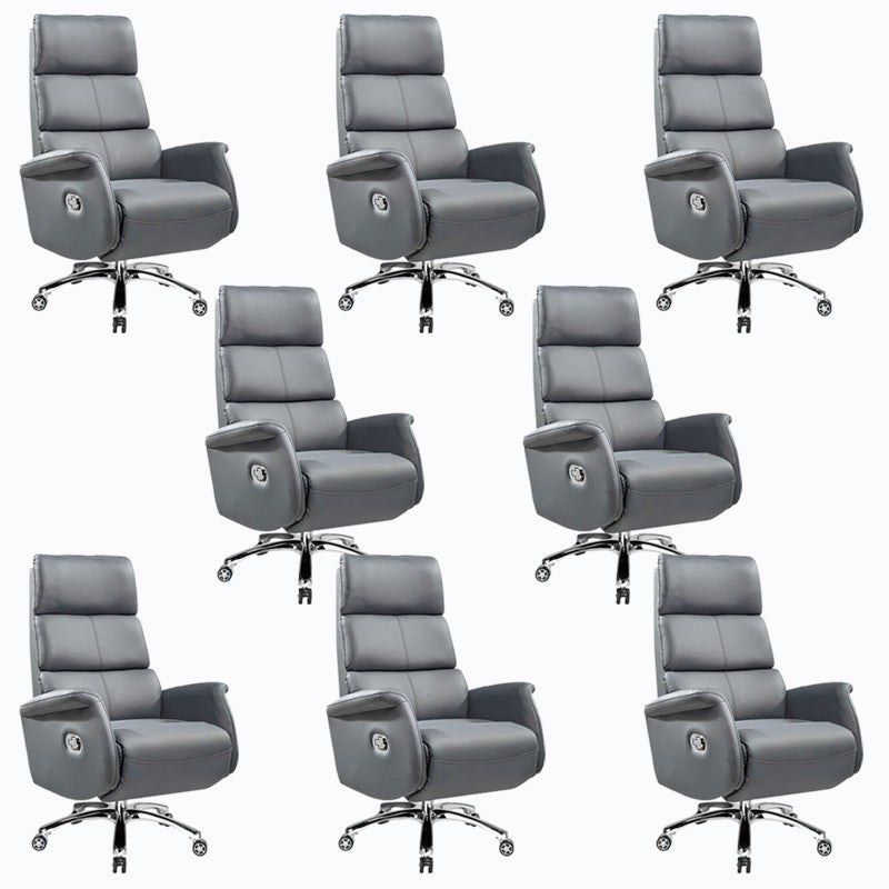 Silla alta para la oficina trasera con ruedas con ruedas