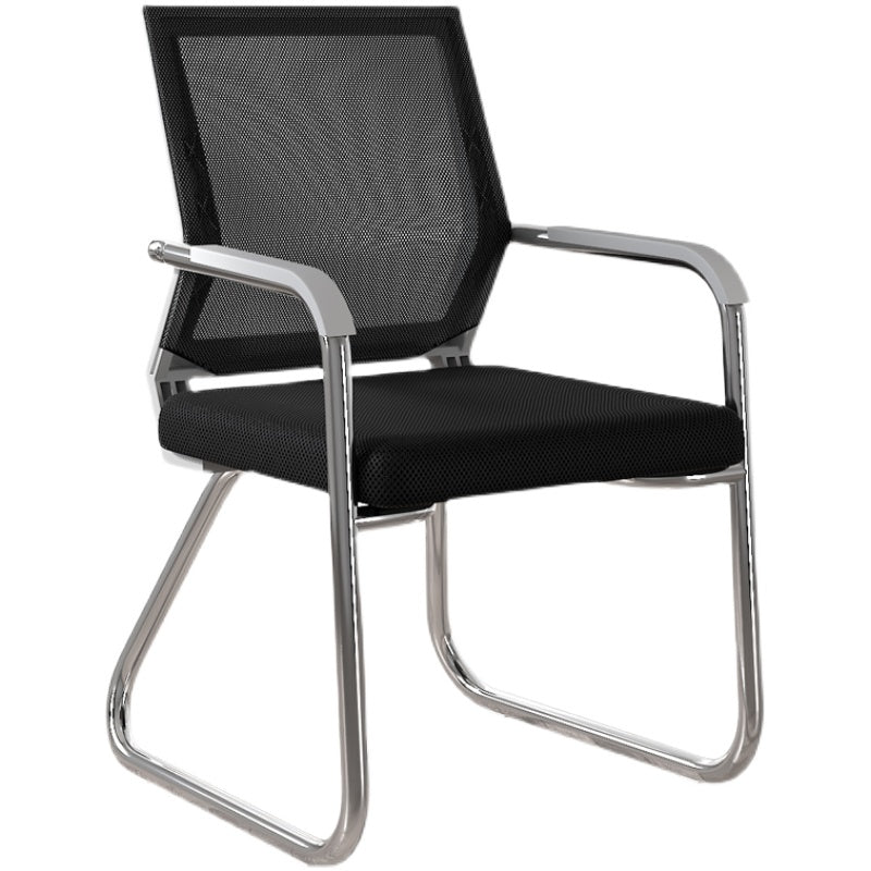 Sedia a back office a back office sedia da scrivania in plastica con base a slitta