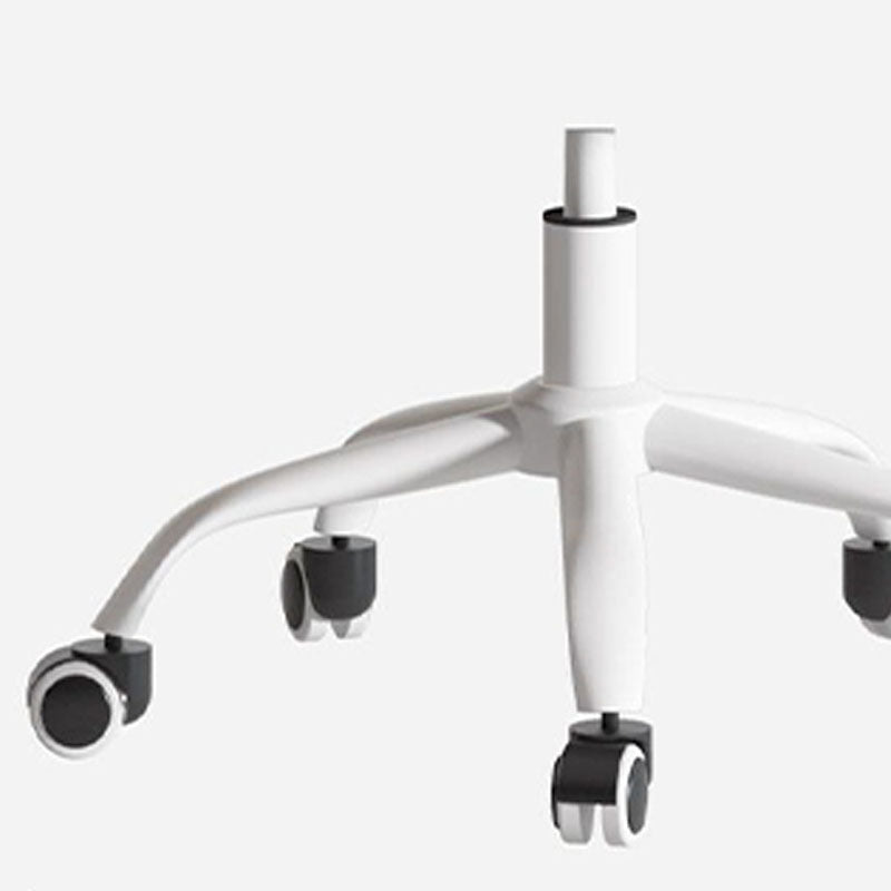 Silla de oficina en la mitad de la oficina trasera silla de escritorio giratorio sin armas