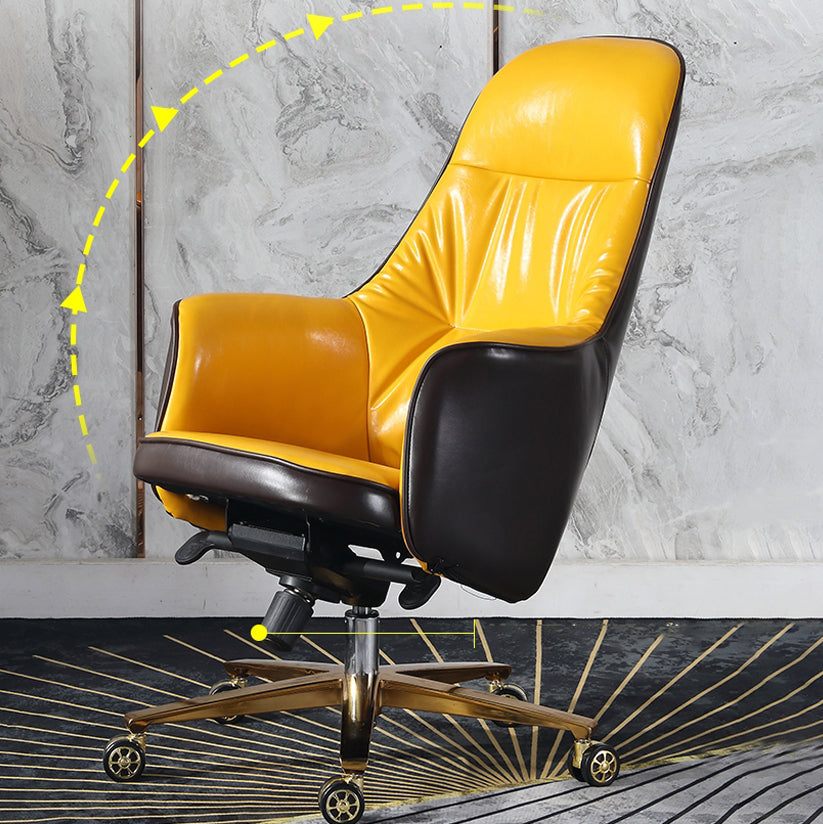 Silla de silla tapizada ergonómica moderna de computadora altura silla de oficina ajustable