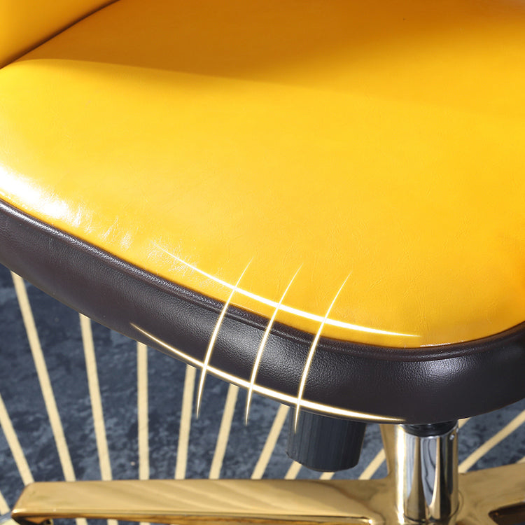 Silla de silla tapizada ergonómica moderna de computadora altura silla de oficina ajustable