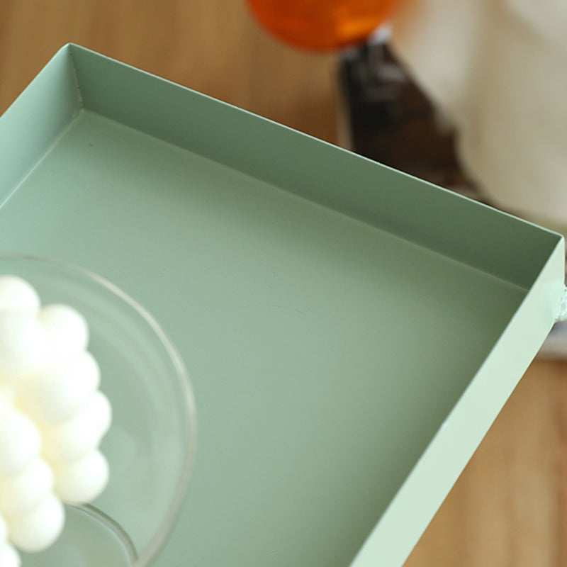 Étagère en métal de nuit de rangement ouvert moderne comprenant une table de nuit de 26 pouces H avec des jambes