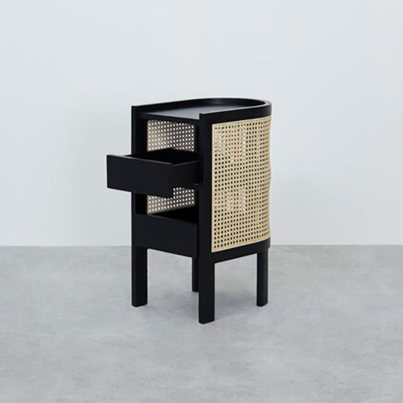 Wicker/Rattan None in legno massiccio da 24 pollici H 1 gambe incluse un mobile