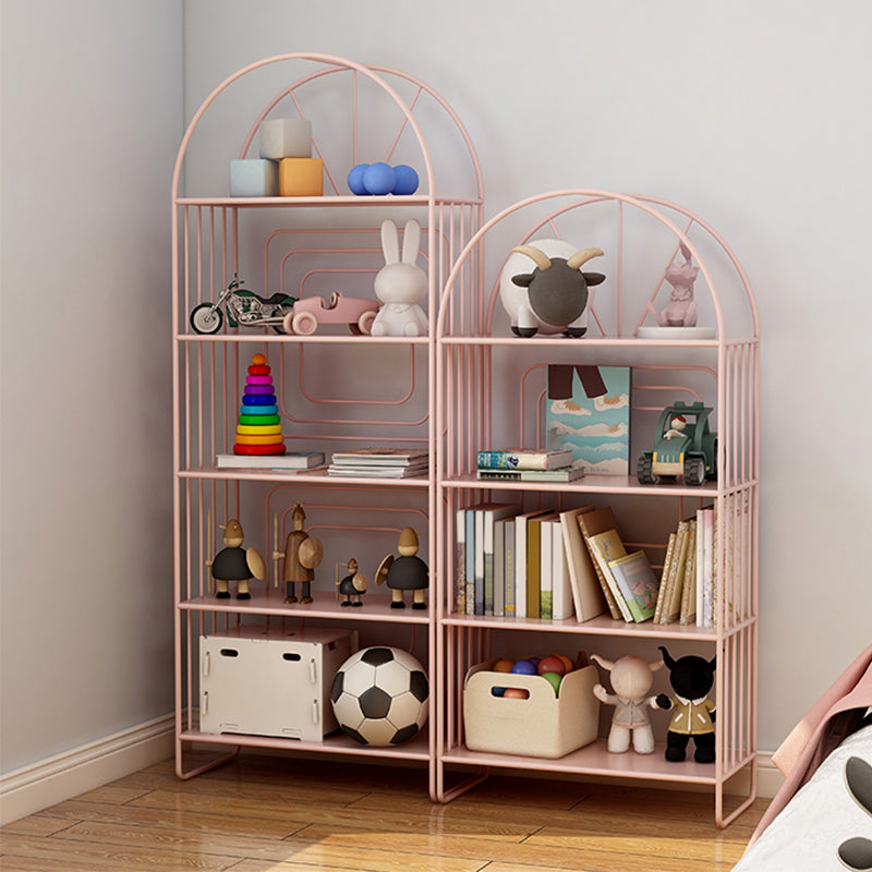 Modern Metal Nightstand Open Storage Iron Shelf Included Night Table with Legs Clearhalo 'Bedroom Furniture' 'furn' 'furn_night_stand' 'Furniture' 'night_stand' 'Nightstands' 5609340