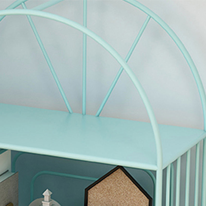 Modern Metal Nightstand Open Storage Iron Shelf Included Night Table with Legs Clearhalo 'Bedroom Furniture' 'furn' 'furn_night_stand' 'Furniture' 'night_stand' 'Nightstands' 5609349