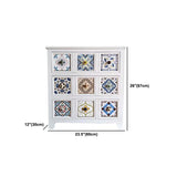 Cassa in legno rustico con cassa di stoccaggio a 4 gambe con cassetti per camera da letto